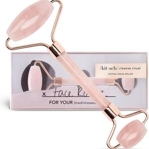 Kitsch 🩷 Face Massager Rose Quartz Face Roller